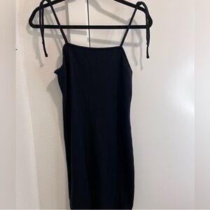 Black wild fable ribbed tank top dress